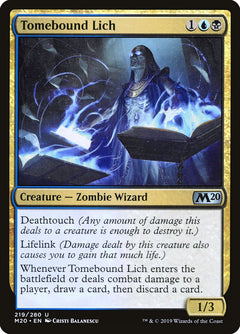 Tomebound Lich [Core Set 2020]-1