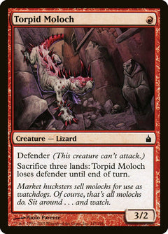 Torpid Moloch [Ravnica: City of Guilds]-1