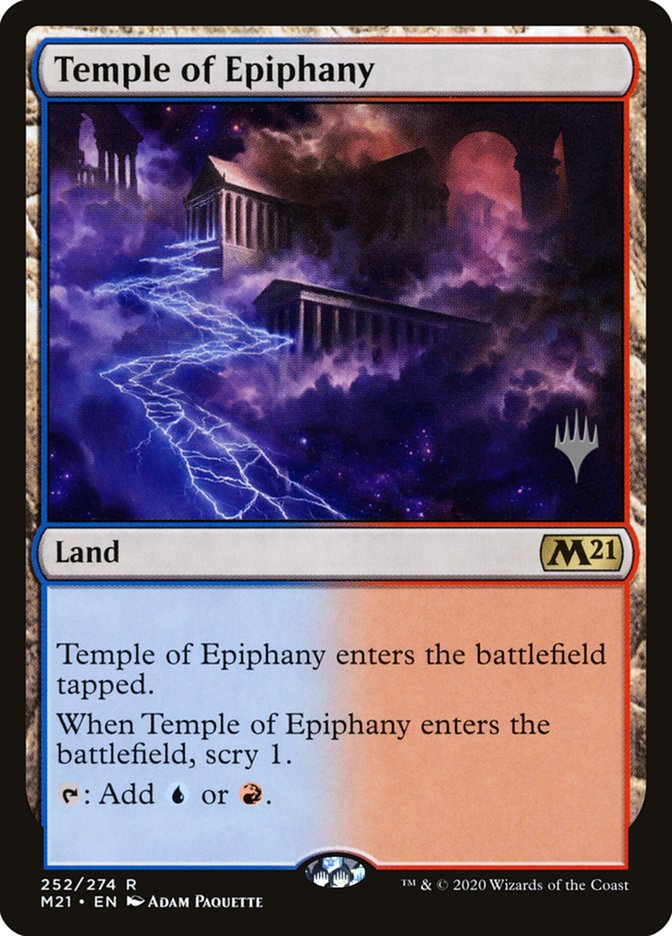 Temple of Epiphany (Promo Pack) [Core Set 2021 Promos]-1