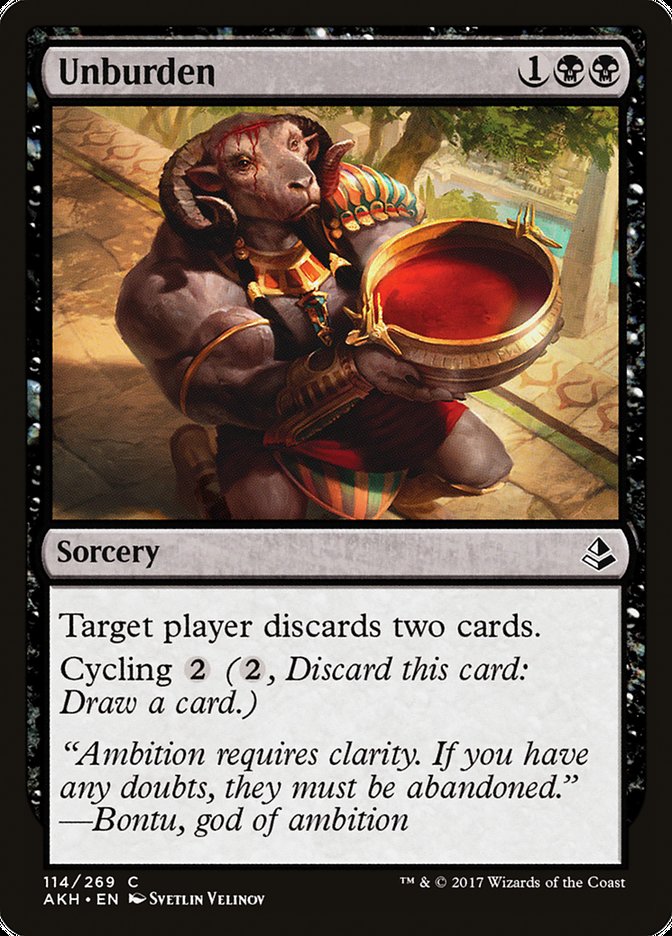 Unburden [Amonkhet]-1