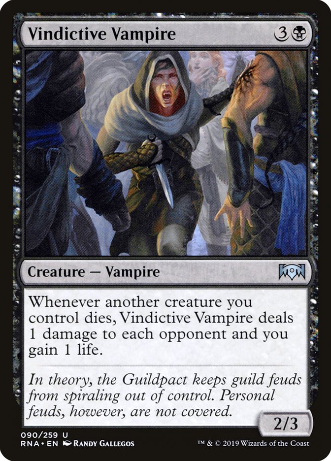 Vindictive Vampire [Ravnica Allegiance]-1