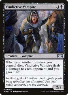 Vindictive Vampire [Ravnica Allegiance]-1