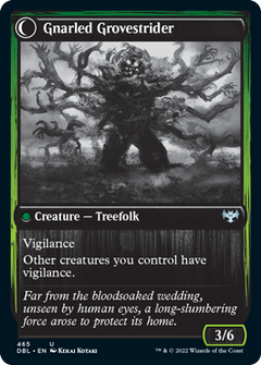 Dormant Grove // Gnarled Grovestrider [Innistrad: Double Feature]-2