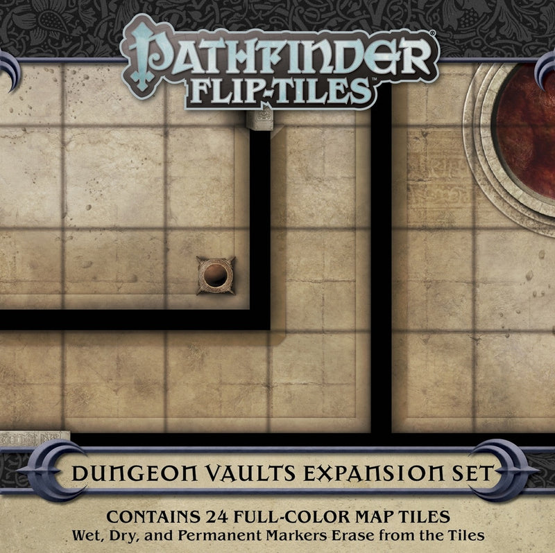 Pathfinder Accessories Flip Tiles Dungeon Vaults Expansion-1