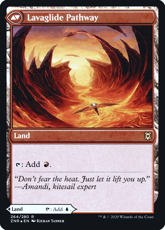 Riverglide Pathway // Lavaglide Pathway [Zendikar Rising Prerelease Promos]-2