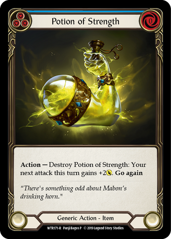 Potion of Strength [WTR171-R] (Welcome to Rathe)  Alpha Print Rainbow Foil