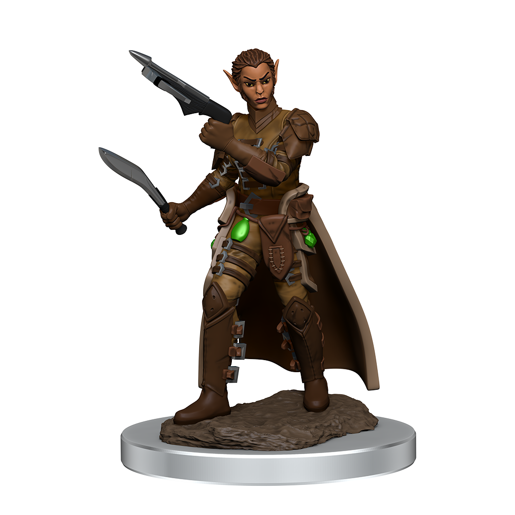 D&D Premium Painted Figures Shifter Rogue Female-1