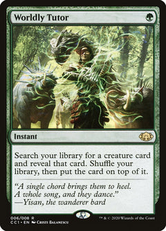 Worldly Tutor [Commander Collection: Green]-1