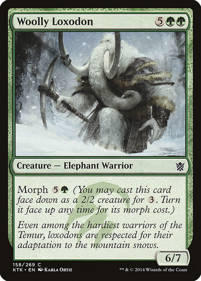 Woolly Loxodon [Khans of Tarkir]-1