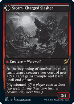 Reckless Stormseeker // Storm-Charged Slasher [Innistrad: Double Feature]-2