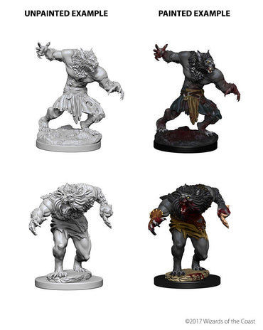 D&D Nolzurs Marvelous Unpainted Miniatures Werewolves