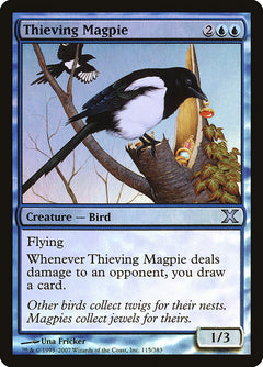Thieving Magpie (Premium Foil) [Tenth Edition]-1