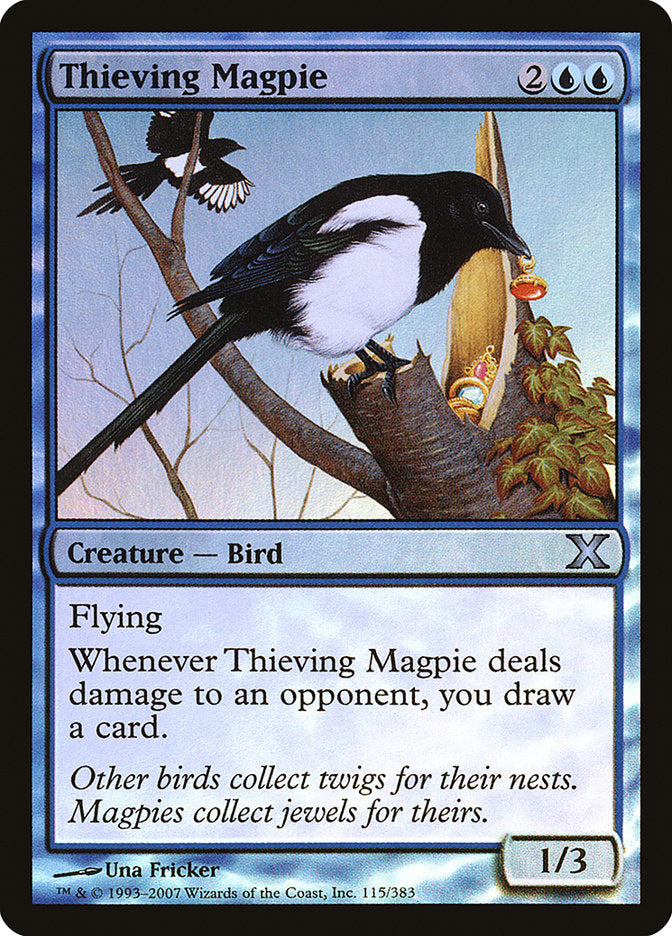 Thieving Magpie (Premium Foil) [Tenth Edition]-1
