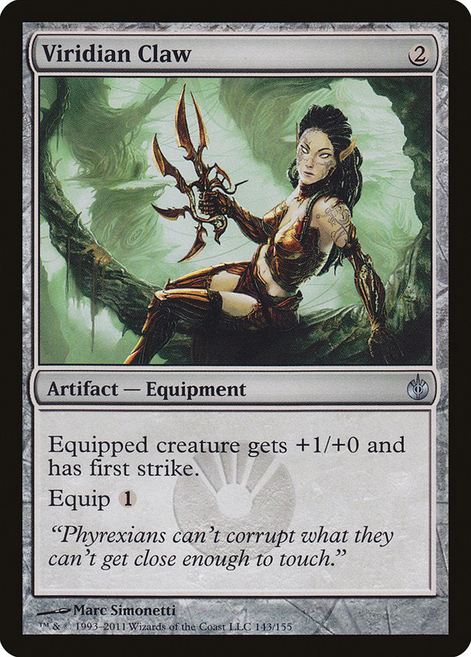 Viridian Claw [Mirrodin Besieged]-1