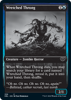Wretched Throng [Innistrad: Double Feature]-1