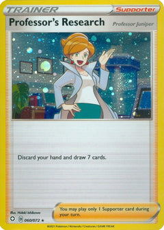 Professor's Research (060/072) (Cosmos Holo) (Theme Deck Exclusive) [Sword & Shield: Shining Fates]-1