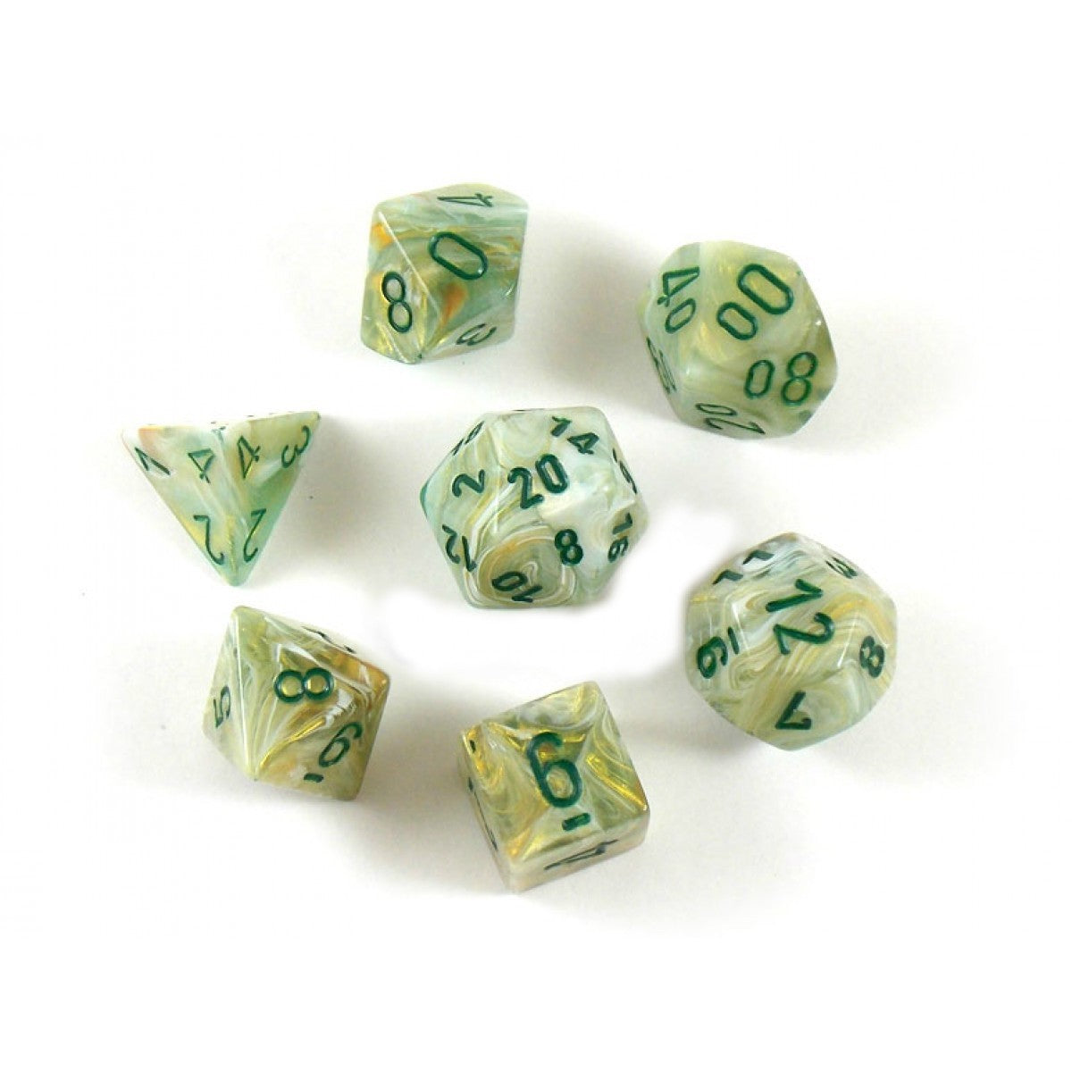 CHX 27409 Marble Green/Dark Green 7-Die Set-1