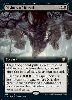 Visions of Dread (Extended Art) [Innistrad: Midnight Hunt Commander]-1