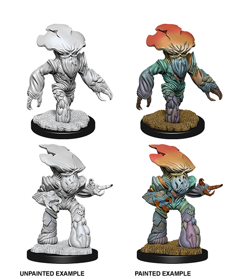 D&D Nolzurs Marvelous Unpainted Miniatures Myconid Adults-1