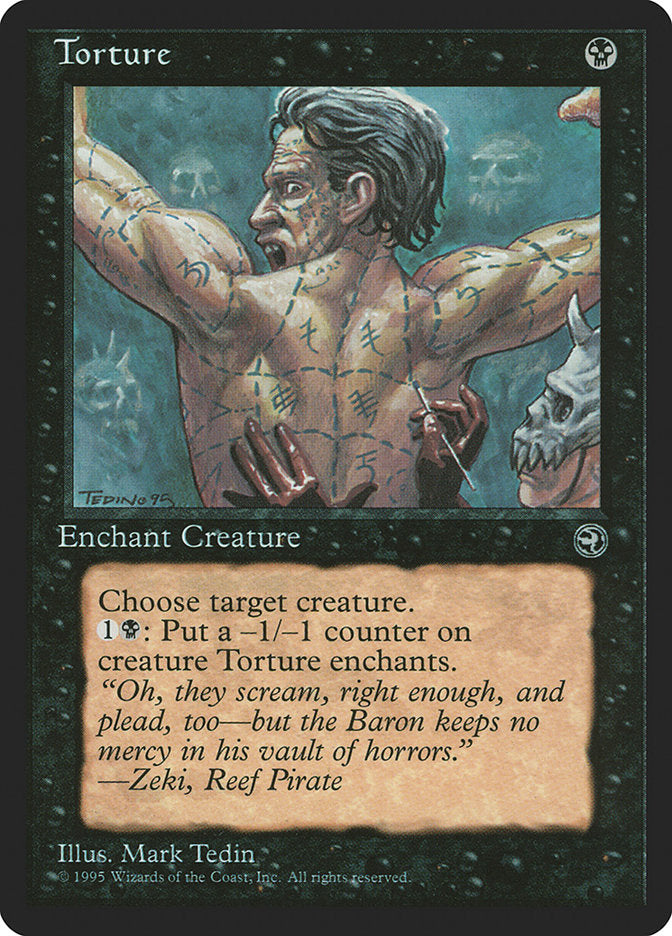 Torture (Zeki Flavor Text) [Homelands]-1