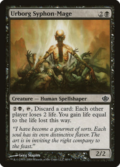 Urborg Syphon-Mage [Duel Decks: Garruk vs. Liliana]-1