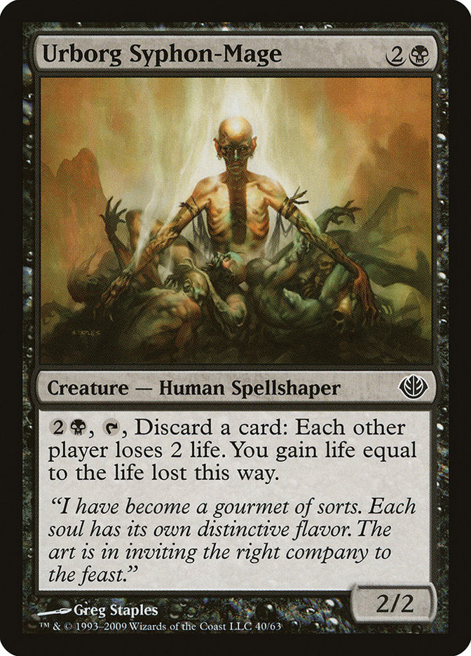 Urborg Syphon-Mage [Duel Decks: Garruk vs. Liliana]-1