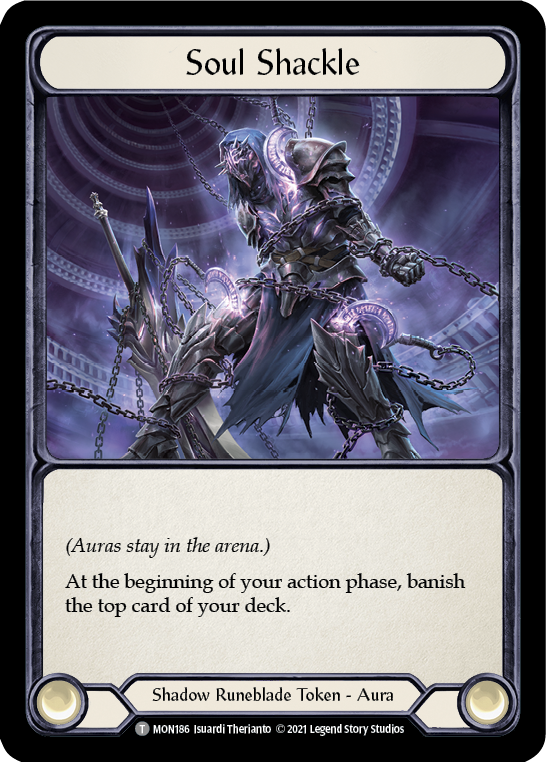 Soul Shackle // Ravenous Meataxe [MON186 // MON221] (Monarch)  1st Edition Normal-1