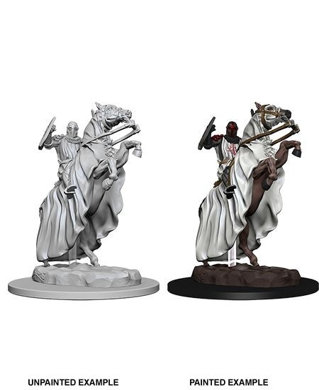Pathfinder Deep Cuts Unpainted Miniatures Knight on Horse-1