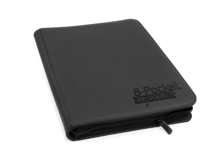 Ultimate Guard 8-Pocket ZipFolio XenoSkin Black Folder-1