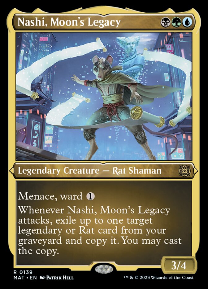 Nashi, Moon's Legacy (Foil Etched) [March of the Machine: The Aftermath]-1