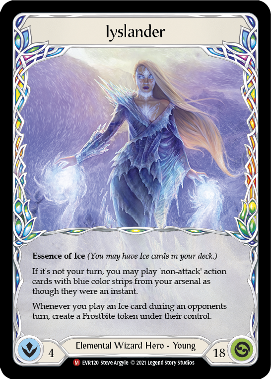 Iyslander [EVR120] (Everfest)  1st Edition Rainbow Foil-1