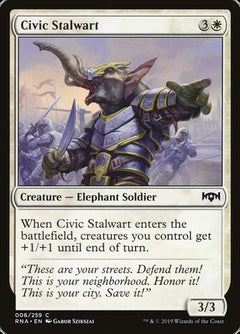 Civic Stalwart [Ravnica Allegiance]-1