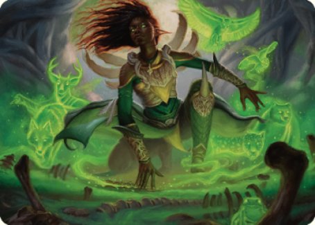 Fauna Shaman Art Card [The Brothers' War Art Series]-1