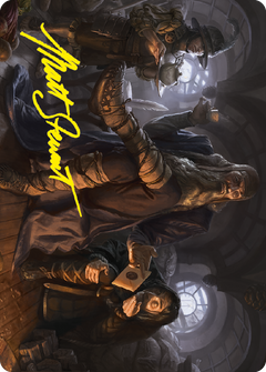 Sharkey, Tyrant of the Shire Art Card (Gold-Stamped Signature) [The Lord of the Rings: Tales of Middle-earth Art Series]-1