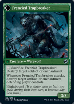Outland Liberator // Frenzied Trapbreaker [Innistrad: Midnight Hunt]-2