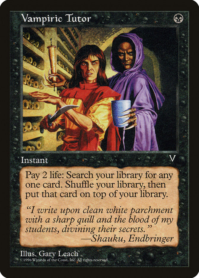 Vampiric Tutor [Visions]-1