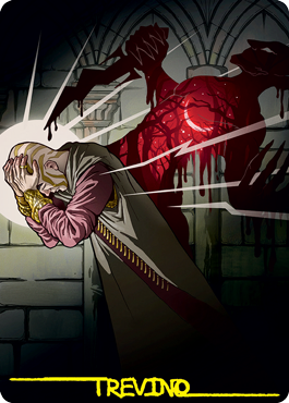 Agonizing Remorse Art Card (Gold-Stamped Signature) [Strixhaven: School of Mages Art Series]-1