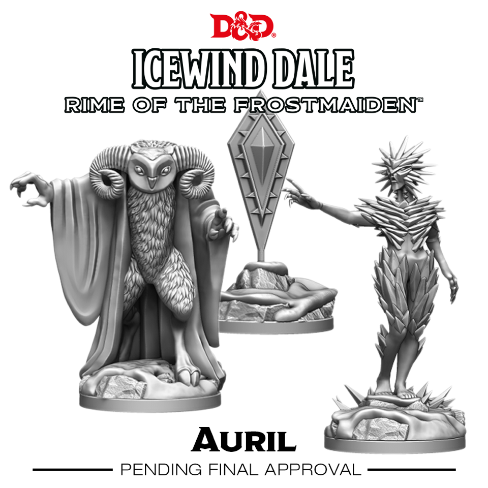D&D Icewind Dale Rime of the Frostmaiden Auril (3 Figs)-1
