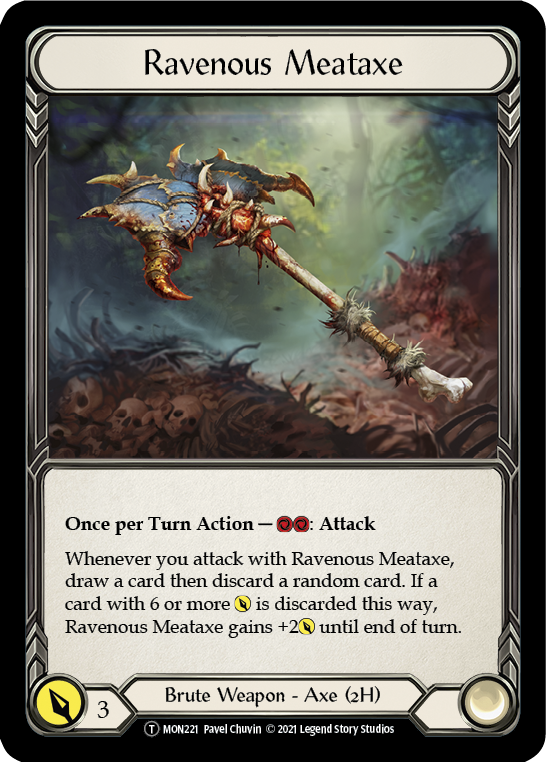 Levia // Ravenous Meataxe [U-MON120 // U-MON221] (Monarch Unlimited)  Unlimited Normal-2