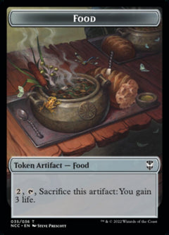 Food // Citizen Double-Sided Token [Streets of New Capenna Commander Tokens]-1