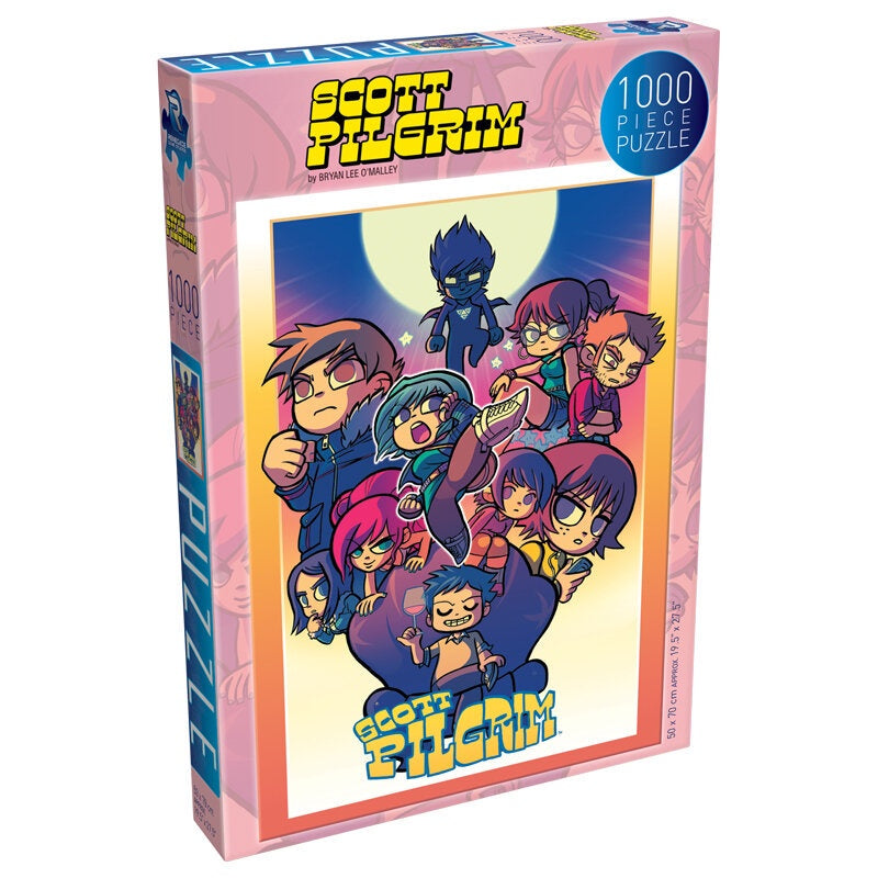 Renegade Jigsaw Puzzles: Scott Pilgrim #3: Movie Style Poster-1