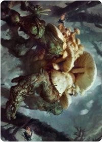 Swarm Shambler Art Card [Zendikar Rising Art Series]-1