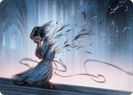 Fading Hope Art Card [Innistrad: Midnight Hunt Art Series]-1