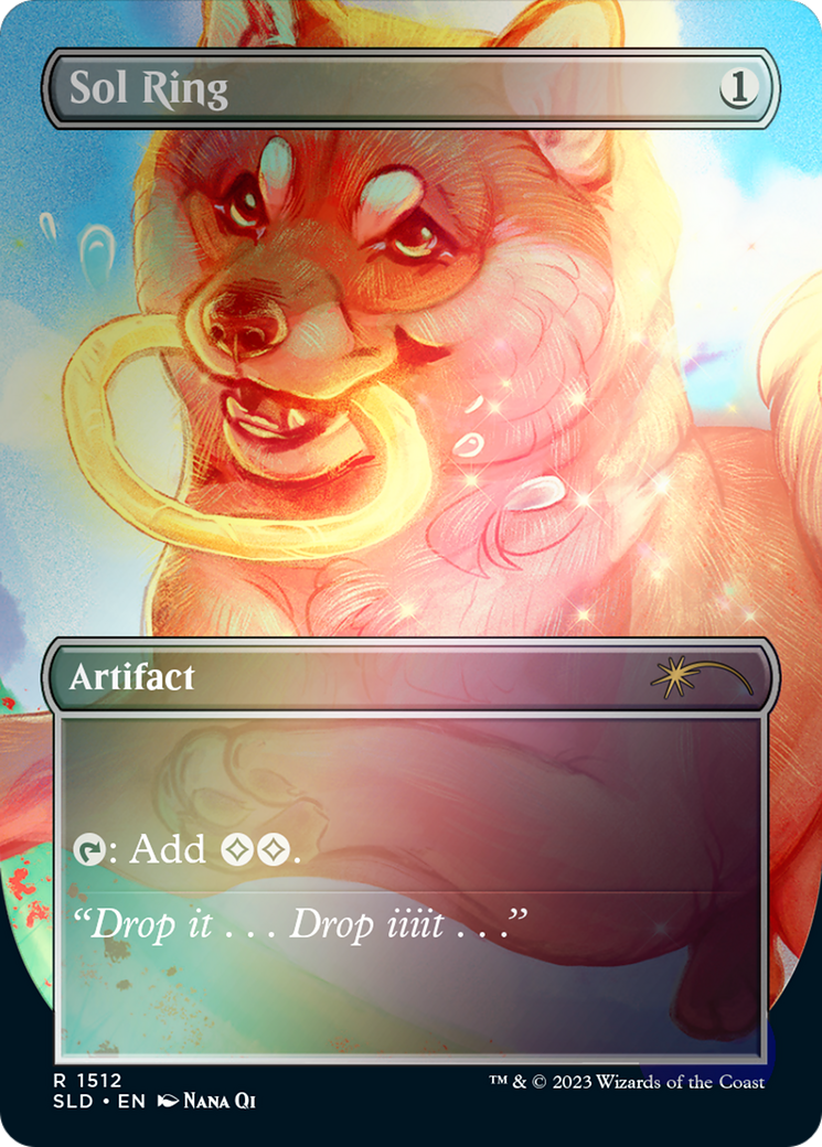 Sol Ring (1512) // Sol Ring [Secret Lair Commander Deck: Raining Cats and Dogs]-2