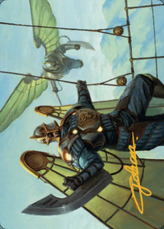 Air Marshal Art Card (Gold-Stamped Signature) [The Brothers' War Art Series]-1