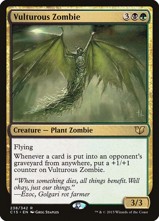 Vulturous Zombie [Commander 2015]-1