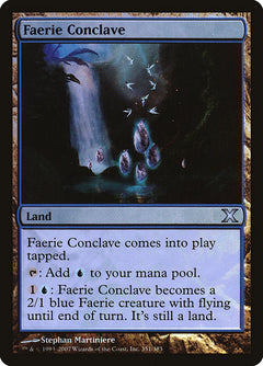 Faerie Conclave (Premium Foil) [Tenth Edition]-1