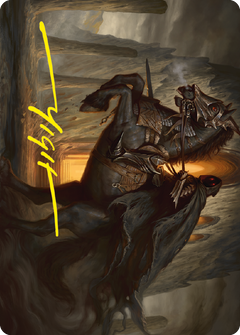 Nazgul Art Card (Gold-Stamped Signature) [The Lord of the Rings: Tales of Middle-earth Art Series]-1