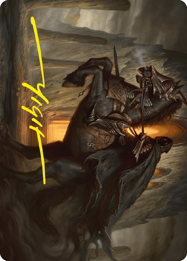 Nazgul Art Card (Gold-Stamped Signature) [The Lord of the Rings: Tales of Middle-earth Art Series]-1