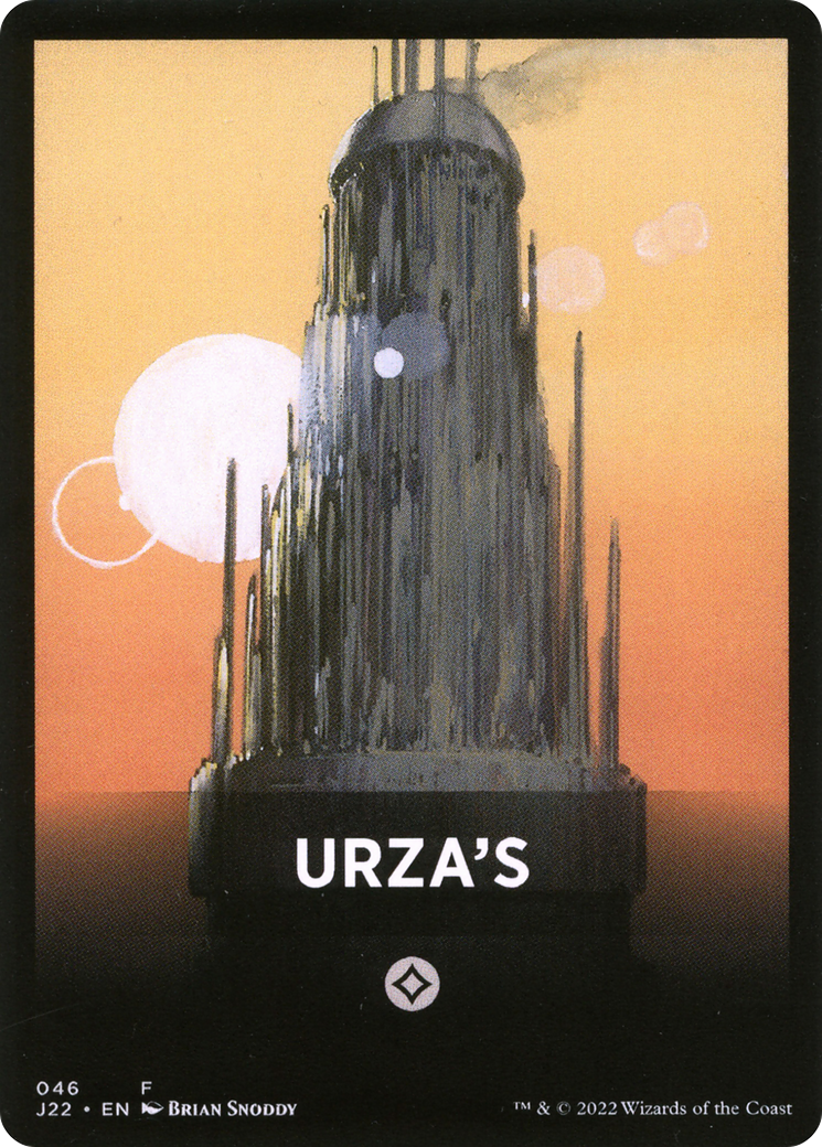 Urza's Theme Card [Jumpstart 2022 Front Cards]-1